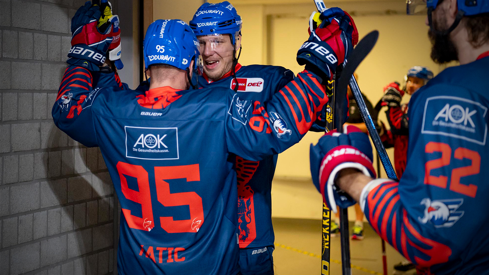 Wolf: „Haben den Panthern die Luft genommen“ » Adler Mannheim